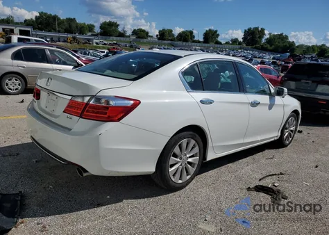 2015 Honda Accord Exl z USA, uszkodzony, nr VIN 1HGCR3F82FA009076